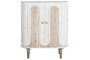 DKD Home Decor Aparador de Mango y Metal Blanco