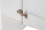 DKD Home Decor Aparador de Mango y Metal Blanco