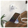 Realpower PC-MagSet de 20W con puerto USB Tipo C y carga inalámbrica