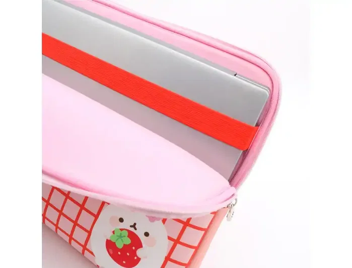 Wondee Funda para portátil 12/ Molang pink Wondee Funda para portátil 12/ Molang pink