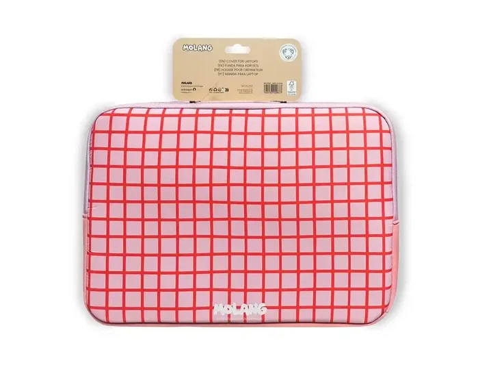 Wondee Funda para portátil 12/ Molang pink Wondee Funda para portátil 12/ Molang pink