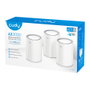 Cudy Sistema Mesh AX3000 Wi-Fi 6 Doble Banda 2.4Gbps 2.5G 3 Unidades Blanco Cobertura 200m²