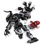 LEGO 76276 Armadura Robótica Venom vs. Miles Morales Marvel - Set de Construcción Articulado con 2 Minifiguras y Accesorios Arácnidos