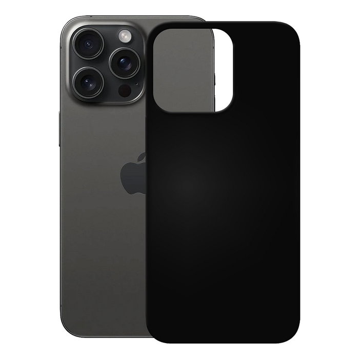 PEDEA Funda de TPU Negro para iPhone 15 Pro PEDEA Funda de TPU Negro para iPhone 15 Pro