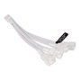 Alphacool Y-Splitter 4-Pin a 4x 4-Pin PWM 15cm - Blanco