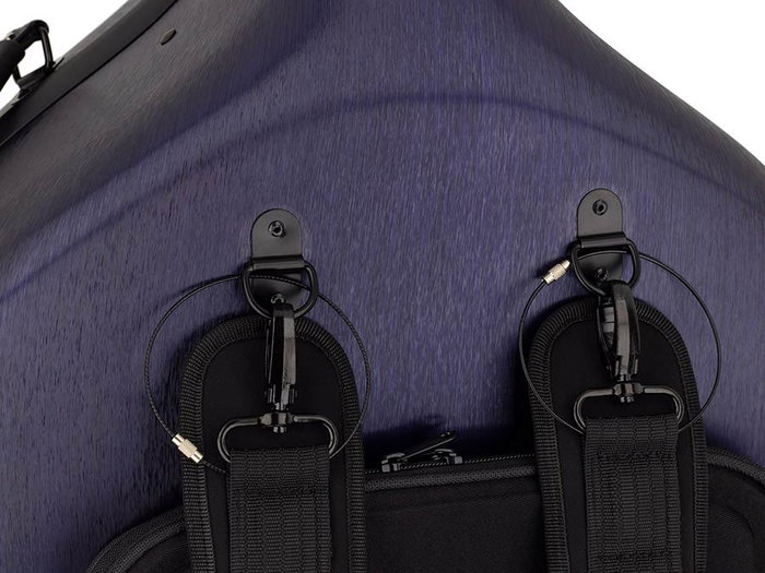 Leonardo Estuche Chelo 4/4 CC-644 PVC Sándwich Azul