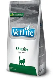 Farmina Vet Life Obesity Alimento Dietético para Gatos para Reducción de Peso 2 kg