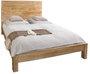 DKD Home Decor Cama Alpino sankalp Natural 212 x 137 x 165 cm, Para colchón 160x200, Desmontable