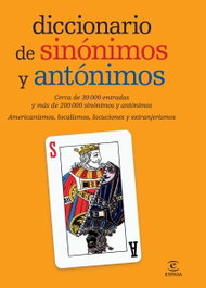 ESPASA CALPE, DICCIONARIO DE SINÓNIMOS Y ANTÓNIMOS - ESPASA CALPE