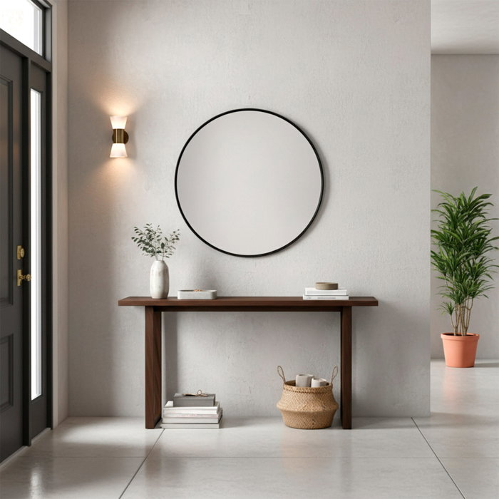MAX HOME Espejo de pared de metal