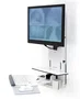 Ergotron StyleView Sitz-Steh-Vertical Lift 61-080-062 Blanco