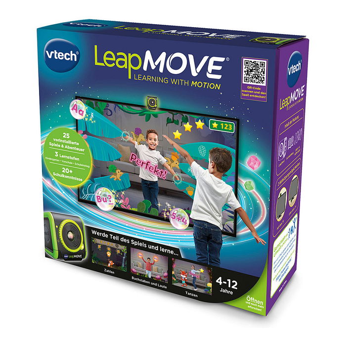 VTech LeapMOVE 618704, Aprendizaje Infantil Multicolor, Uso Interior, Juguete Educativo para Niños y Niñas VTech LeapMOVE 618704, Aprendizaje Infantil Multicolor, Uso Interior, Juguete Educativo para Niños y Niñas