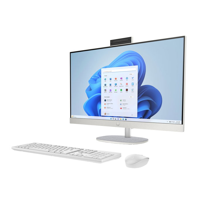 HP All-in-One 27-cr0090ns Intel Core i5, 16 GB RAM, 512 GB SSD, 27 Pulgadas FHD, Blanco caracola