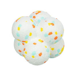 Pelota para Mascotas Trixie Light & Strong Blanco Multicolor Termoplástico Liso