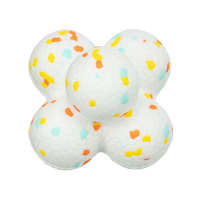 Pelota para Mascotas Trixie Light & Strong Blanco Multicolor Termoplástico Liso