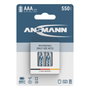 Ansmann maxE Pilas recargables Micro AAA 550 mAh (Pack de 4)