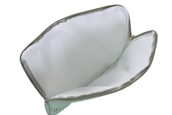 DKD Home Decor Funda Urban Tropical Boho Verde Azul 1.5 x 24 x 32.5 cm (6 Unidades)