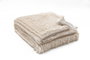 DKD Home Decor Manta Sofa Urban Alaska 2c24 Crudo (2 Unidades) 170 x 130 cm