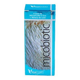 VITAL 2000 Micobiotic 10Sticks Simbiótico (Prebiótico + Probiótico) con Megaflora 9 evo y Melena de León
