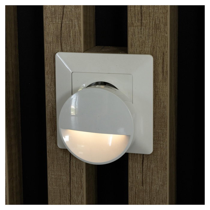 ENTAC Luz de noche con enchufe ENL-0.8W-CDS Blanco ENTAC Luz de noche con enchufe ENL-0.8W-CDS Blanco