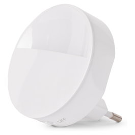 ENTAC Luz de noche con enchufe ENL-0.8W-CDS Blanco