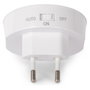 ENTAC Luz de noche con enchufe ENL-0.8W-CDS Blanco