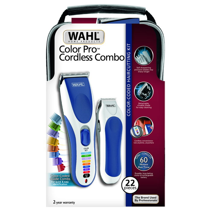 Wahl Color Pro Cordless Azul/Gris Wahl Color Pro Cordless Azul/Gris