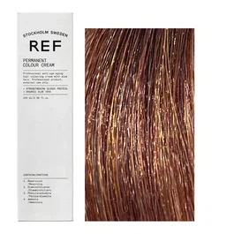 Ref Stockholm Tinte Permanente 7.53 Mahogany Golden Blonde 100 ml