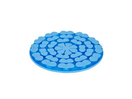 Freedog Smooth Mat Forest Azul Cielo 28.8 x 28.8 x 2.5 cm