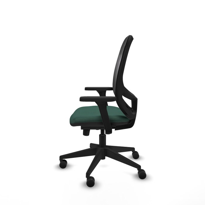 PIQUERAS Y CRESPO Silla de oficina Cilanco con mecanismo Sincro, Verde botella y Negro PIQUERAS Y CRESPO Silla de oficina Cilanco con mecanismo Sincro, Verde botella y Negro