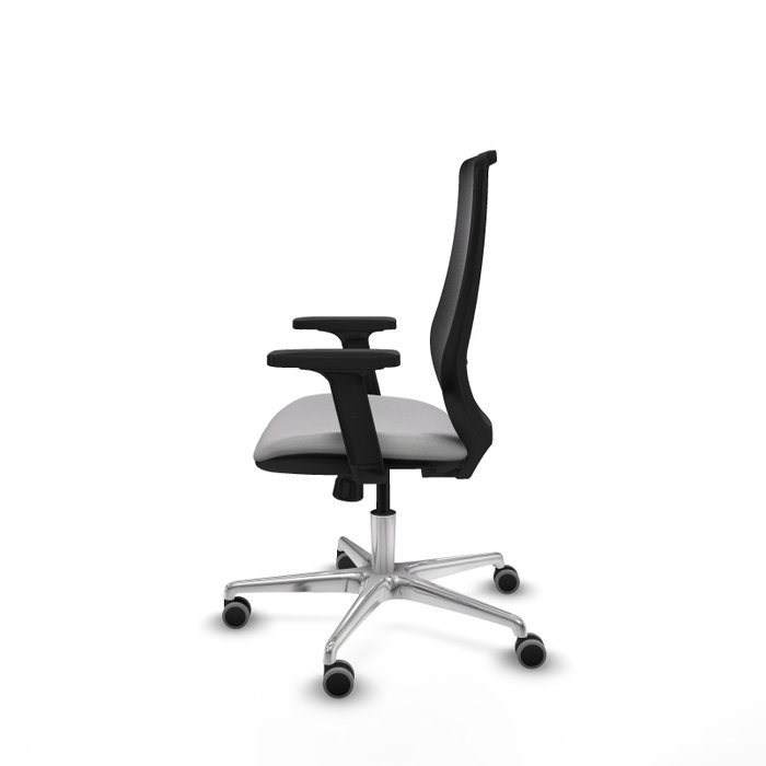 PIQUERAS Y CRESPO Silla de oficina Mardos con mecanismo Sincro, Gris claro y Negro PIQUERAS Y CRESPO Silla de oficina Mardos con mecanismo Sincro, Gris claro y Negro