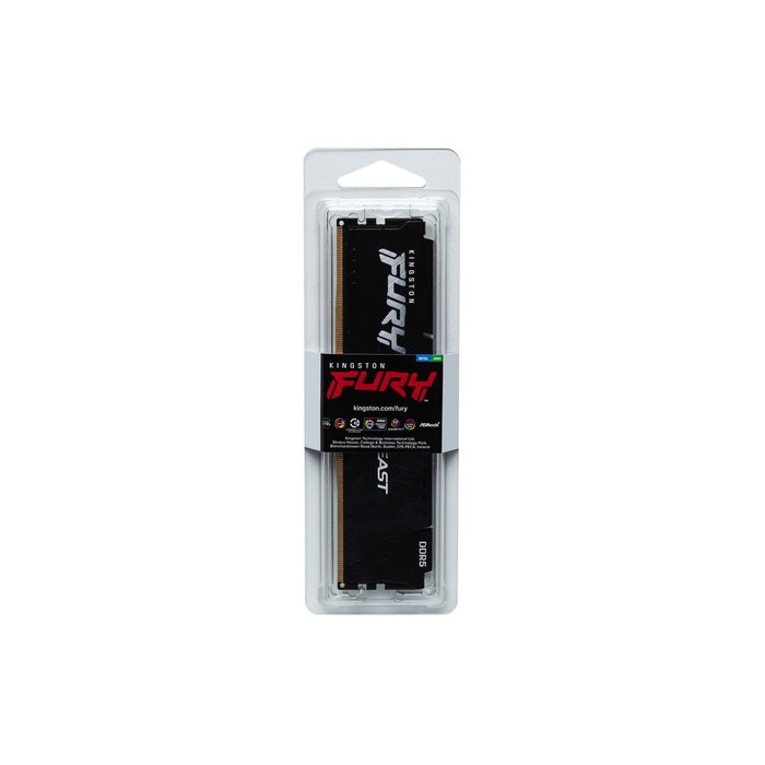 Kingston FURY Beast 8 GB DDR5 6000 MT/s CL30 DIMM Negro
