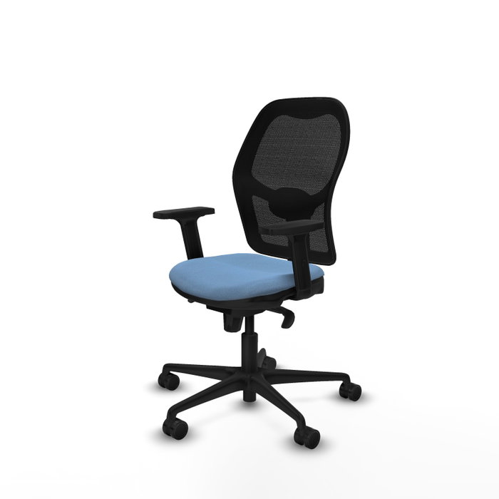 PIQUERAS Y CRESPO Silla de oficina Jorquera, Sincro, Azul cielo y Negro PIQUERAS Y CRESPO Silla de oficina Jorquera, Sincro, Azul cielo y Negro