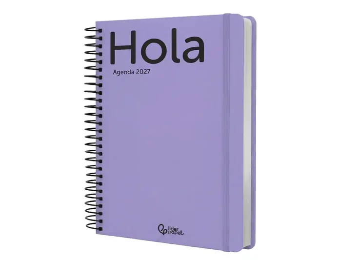 Liderpapel Agenda de oficina 2027 Classic semana vista A6 bilingüe malva Liderpapel Agenda de oficina 2027 Classic semana vista A6 bilingüe malva