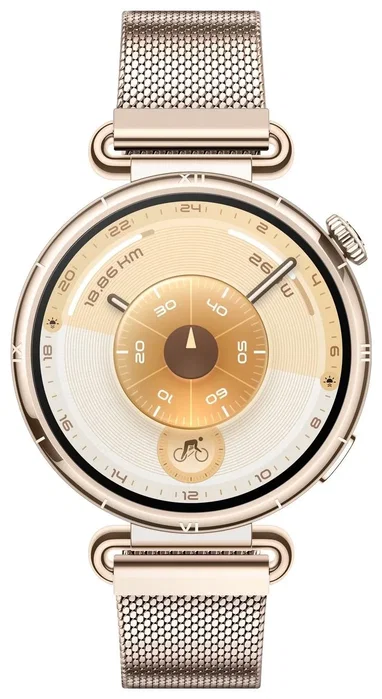 Huawei Watch GT 6 41mm Elegante Smartwatch para Mujer, Caja Dorada, GPS, NFC, HarmonyOS