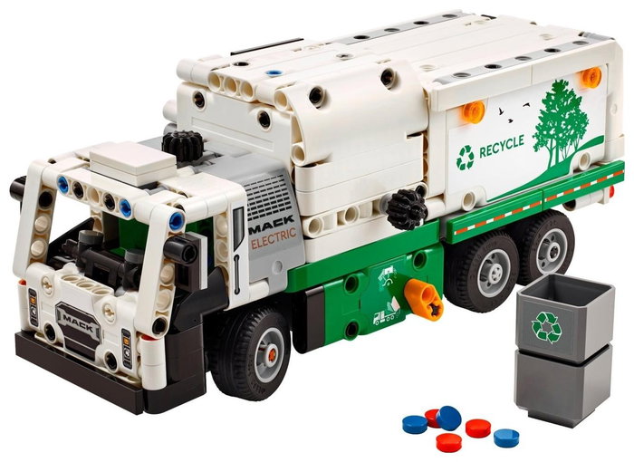 LEGO Technic Camión de Residuos Mack LR Electric LEGO Technic Camión de Residuos Mack LR Electric