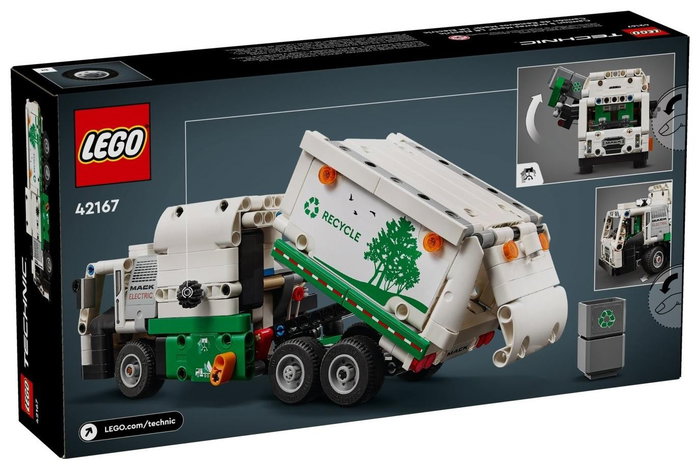 LEGO Technic Camión de Residuos Mack LR Electric LEGO Technic Camión de Residuos Mack LR Electric