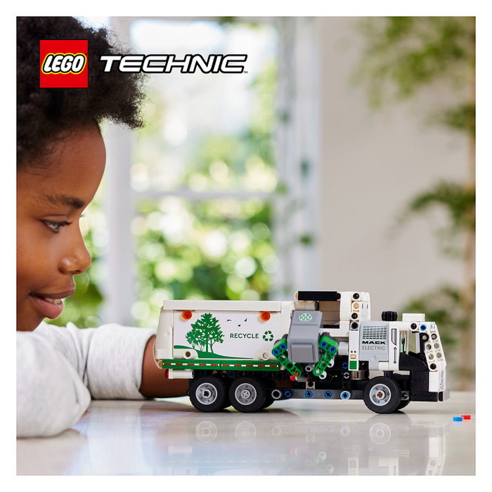 LEGO Technic Camión de Residuos Mack LR Electric LEGO Technic Camión de Residuos Mack LR Electric