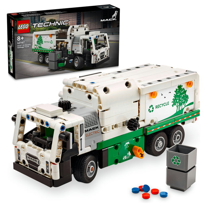 LEGO Technic Camión de Residuos Mack LR Electric LEGO Technic Camión de Residuos Mack LR Electric