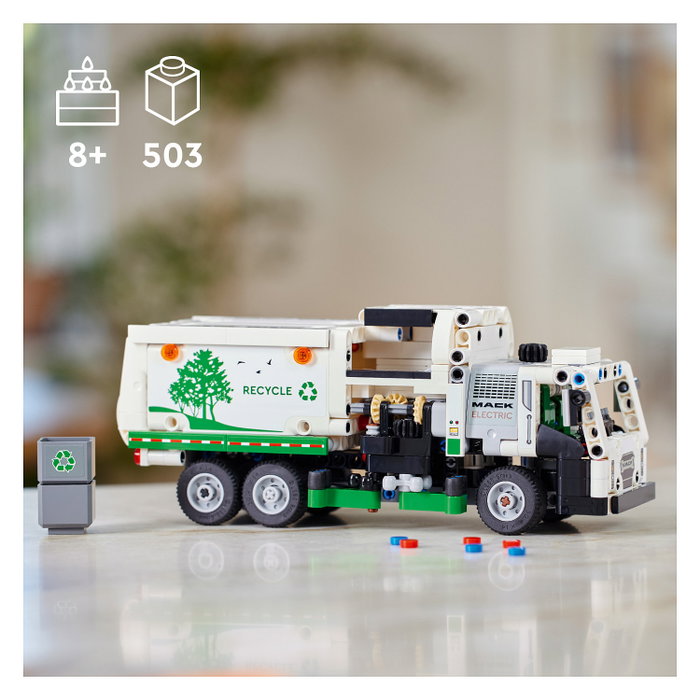 LEGO Technic Camión de Residuos Mack LR Electric LEGO Technic Camión de Residuos Mack LR Electric