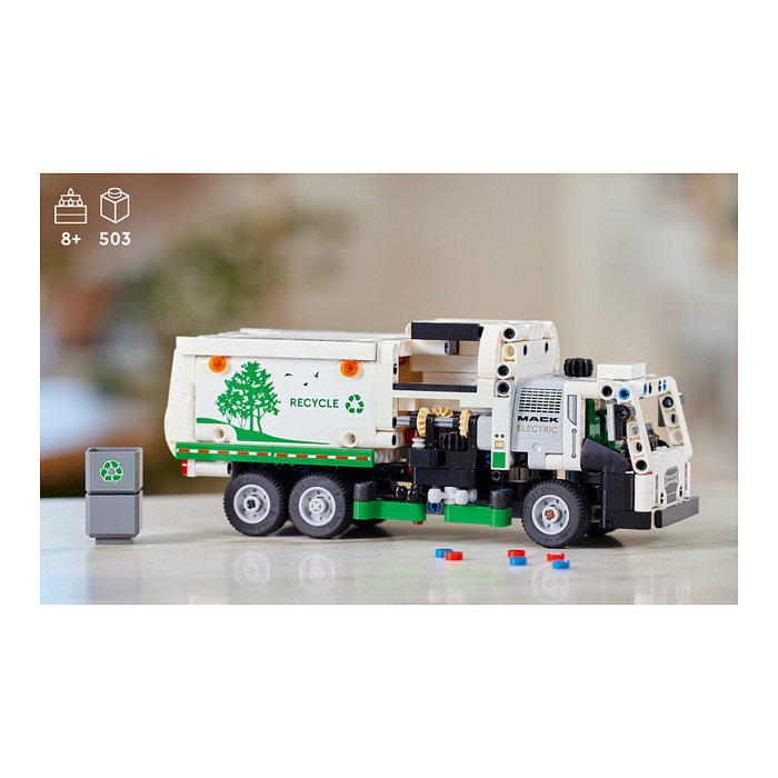 LEGO Technic Camión de Residuos Mack LR Electric LEGO Technic Camión de Residuos Mack LR Electric