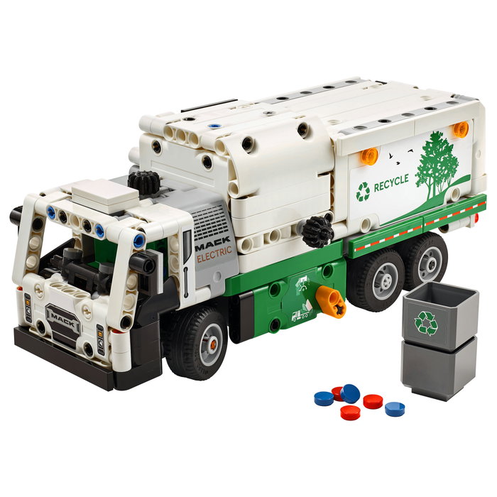 LEGO Technic Camión de Residuos Mack LR Electric LEGO Technic Camión de Residuos Mack LR Electric