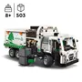 LEGO 42167 Camión de Basura Eléctrico Mack LR, Vehículo de Reciclaje, Camión Eléctrico de Juguete