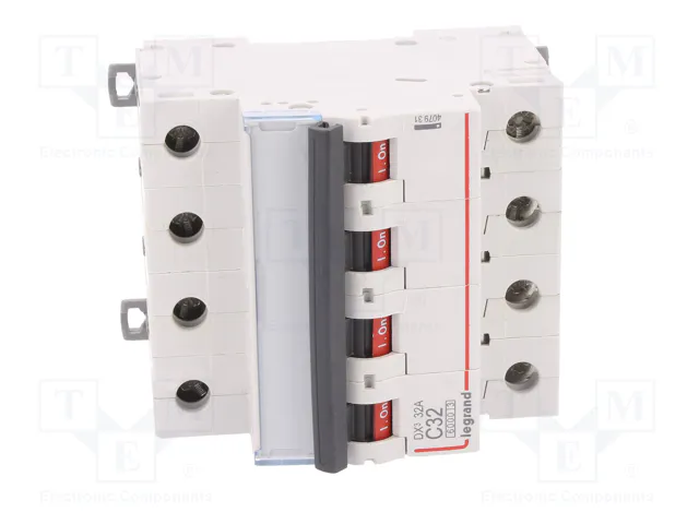 LEGRAND S300 DX Interruptor magnetotérmico 4 polos 32A Curva C