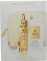 Guerlain Abeille Royale Gift Set con Aceite Acuoso, Doble Sérum, Crema y Neceser