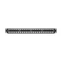 Eaton Tripp Lite Panel de Parcheo N062-048-KJ, 48 Puertos Keystone Vacío 1U para Montaje en Rack, Conexiones RJ45/USB/HDMI, Compatible con Cable Cat5/Cat5e/Cat6/Cat6a, Negro