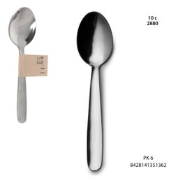 My Bar Set de 6 Cucharas de Postre RAW 18/0