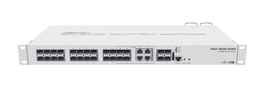 MIKROTIK CRS328-4C-20S-4S+RM Switch Gestionado L2/L3 1U Rack Blanco