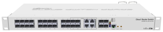 MikroTik CRS328-4C-20S-4S+RM Switch Gestionado L2/L3 Blanco MikroTik CRS328-4C-20S-4S+RM Switch Gestionado L2/L3 Blanco