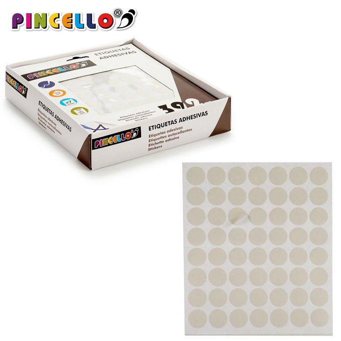 Pincello Etiquetas Adhesivas Diam 18mm 7 Pag (Set de 120) Pincello Etiquetas Adhesivas Diam 18mm 7 Pag (Set de 120)